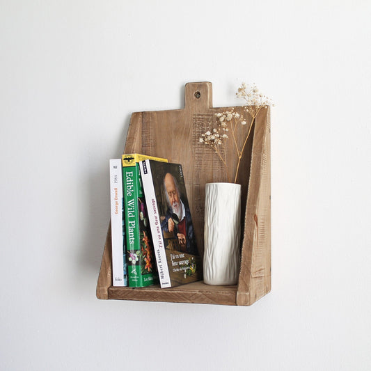 Étagère murale rustique & minimaliste | beige brut