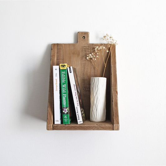 Étagère murale rustique & minimaliste | beige brut