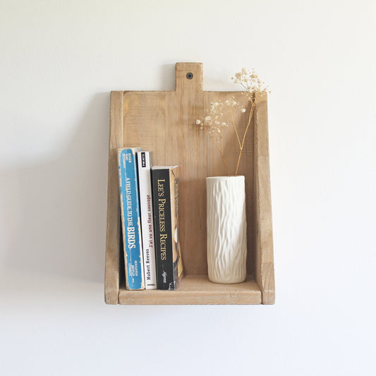 Étagère murale rustique & minimaliste | beige clair